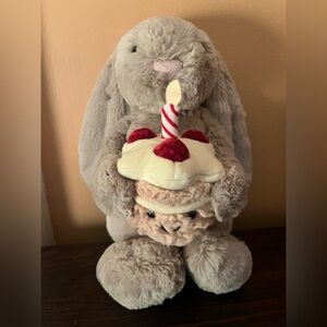 BNWT Bashful Beige Bunny 'Birthday'